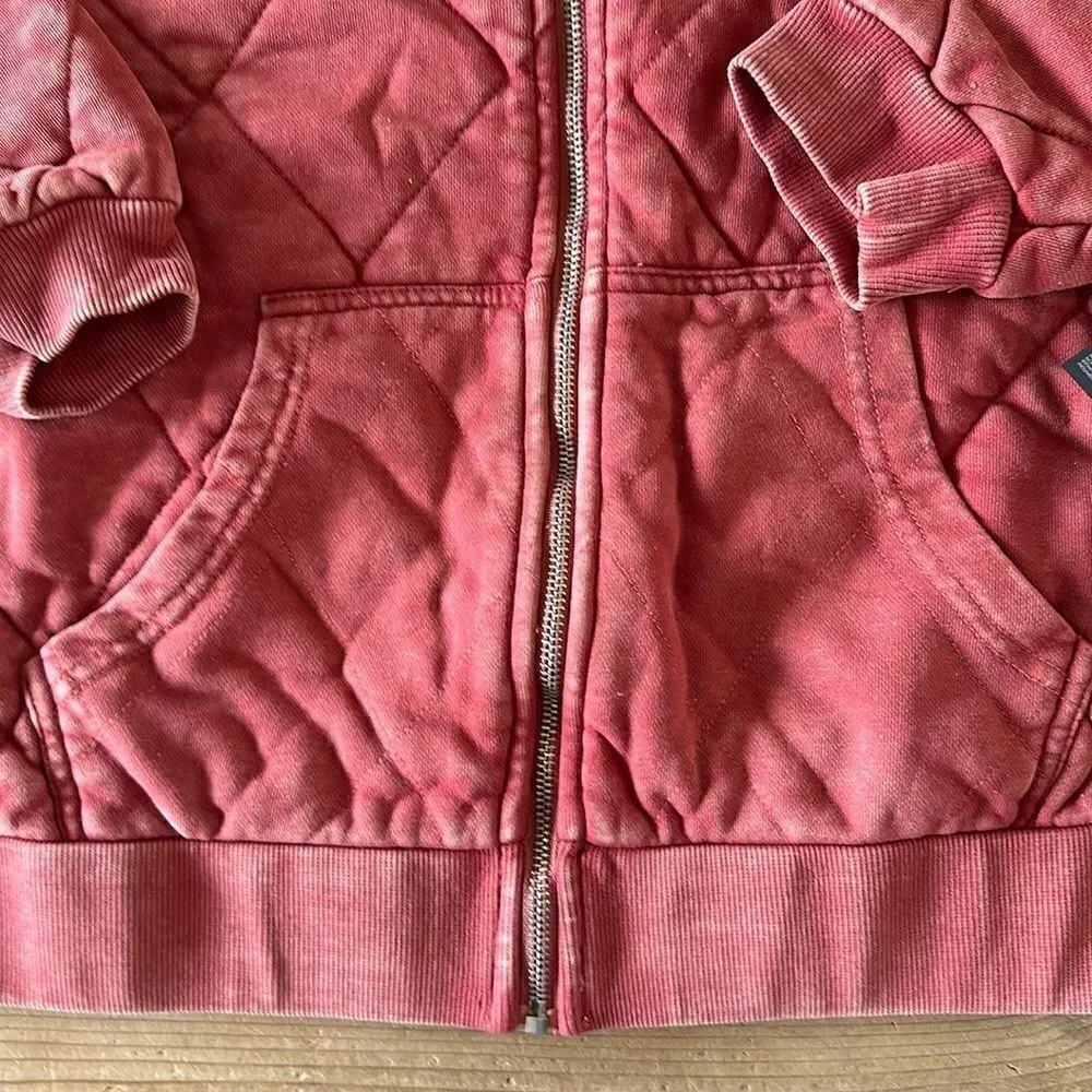 FOREVER 21 QUILTED ZIP UP JACKET BLOSSOM NEW WITH TAGS - Picture 4 of 6